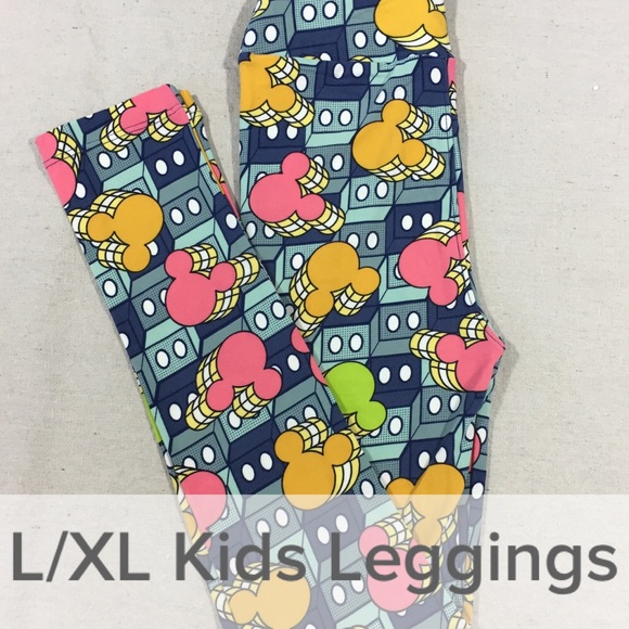 LuLaRoe Other - LuLaRoe Disney Leggings Kids MICKEY MOUSE